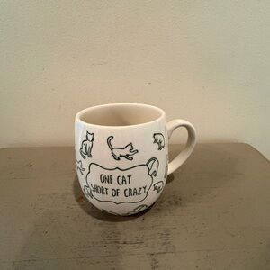 World Market Ceramic Large Cat Mug